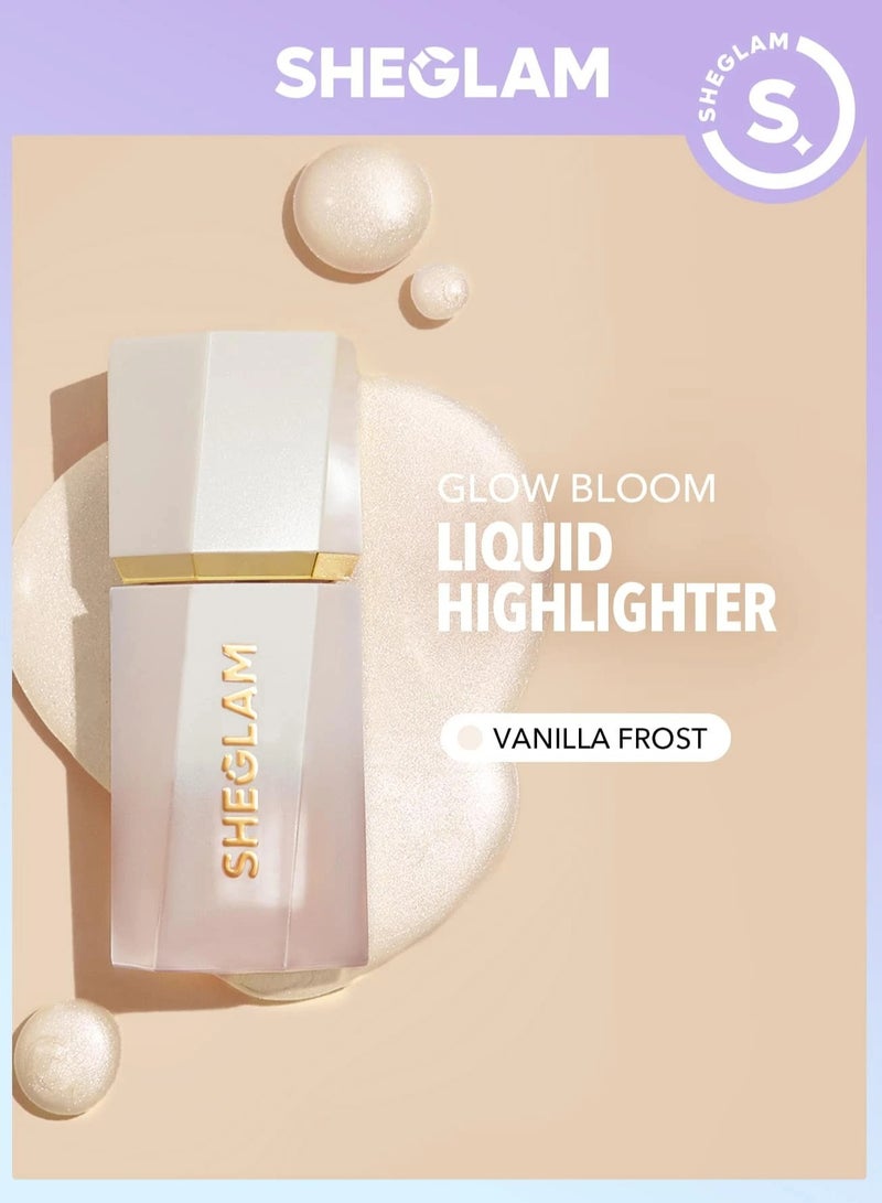 SHEGLAM SHEGLAM Glow Bloom Liquid Highlighter- Vanilla Frost  - Image 1