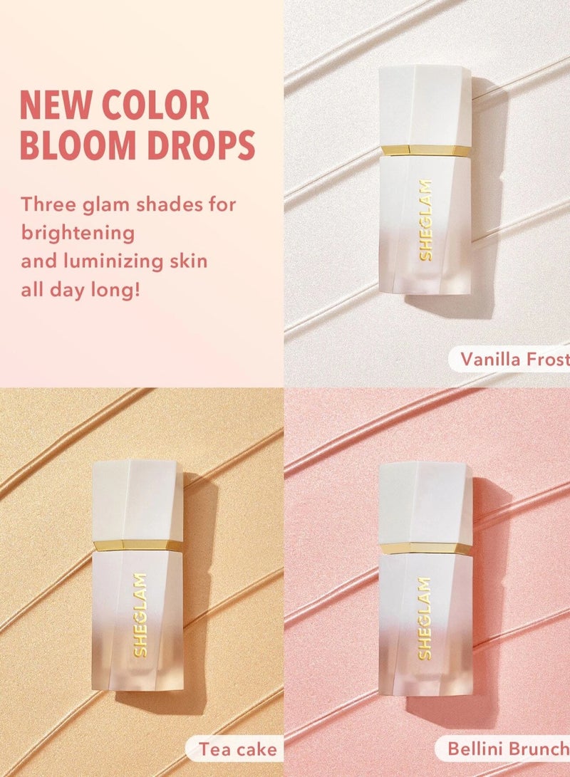 SHEGLAM SHEGLAM Glow Bloom Liquid Highlighter- Vanilla Frost  - Image 5