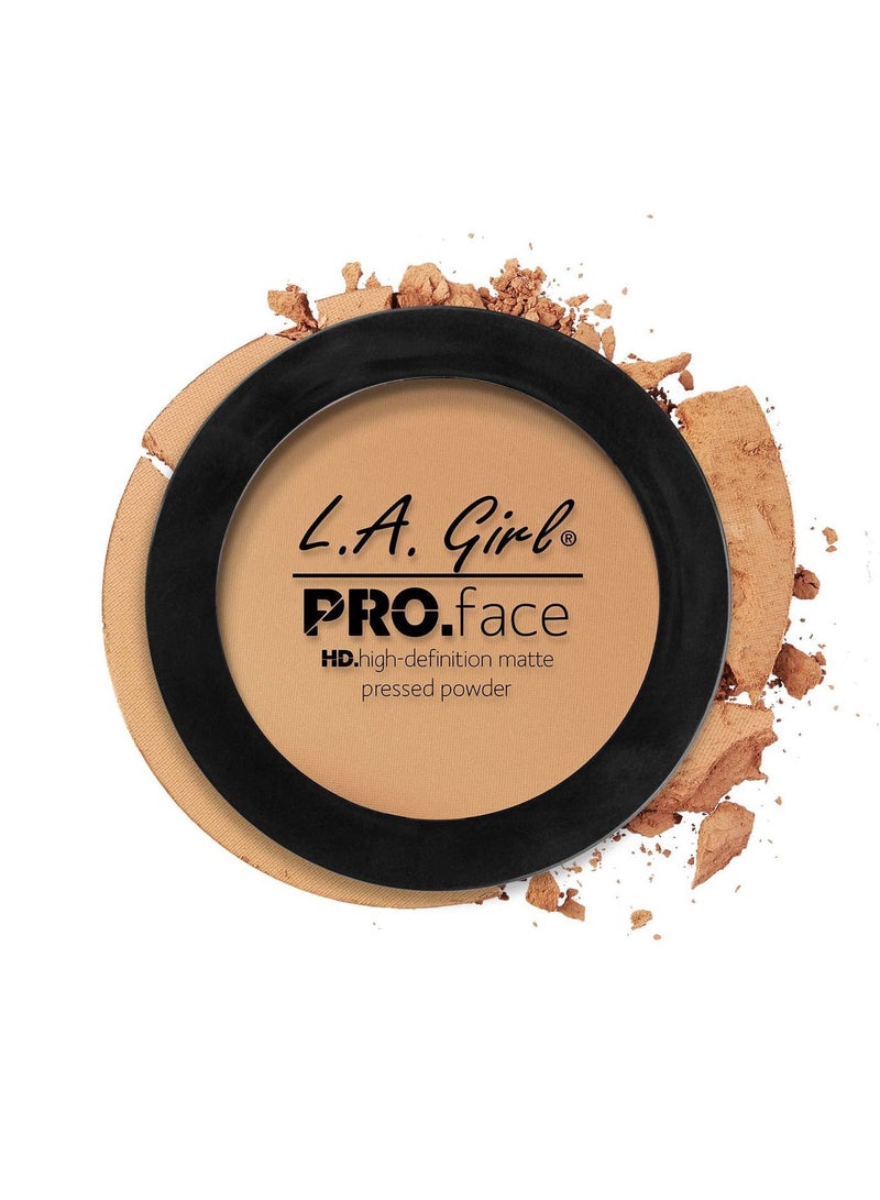 لا جيرل Pro.Face Pressed Powder Medium Beige  - Image 1