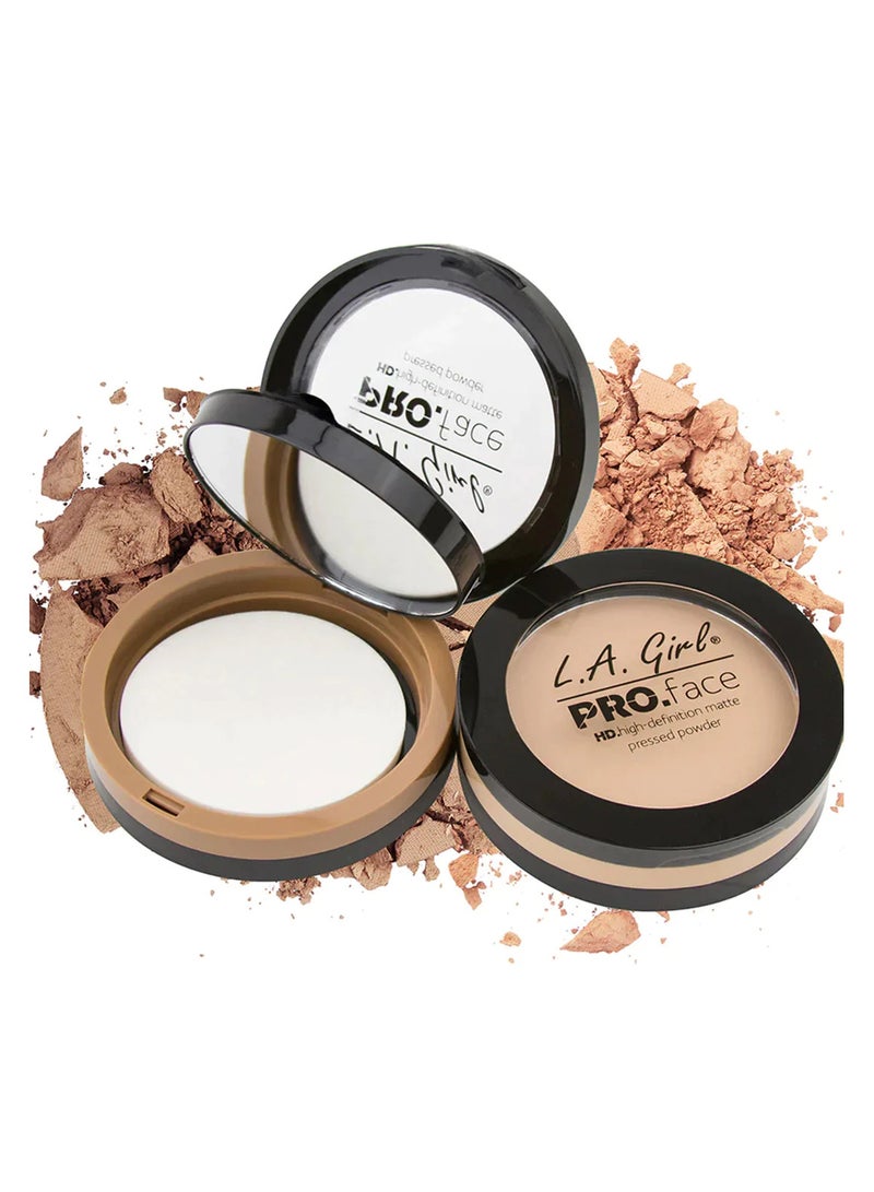 لا جيرل Pro.Face Pressed Powder Medium Beige  - Image 4