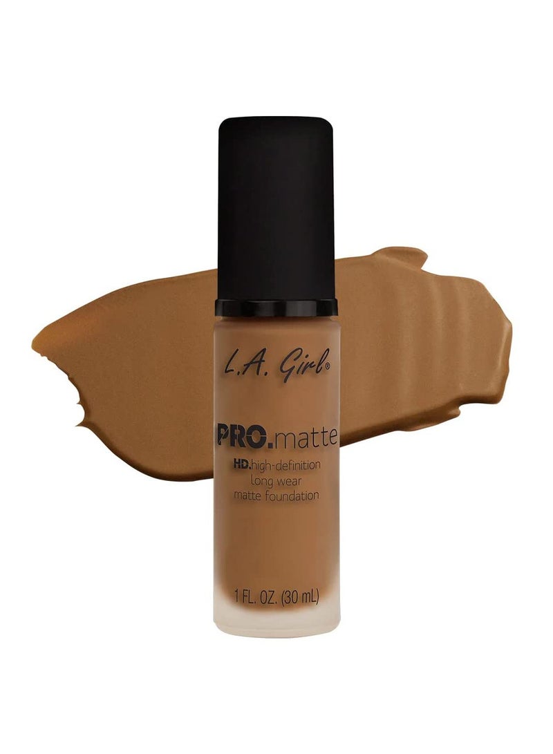 لا جيرل Pro.Matte Foundation Caf√© - Image 1