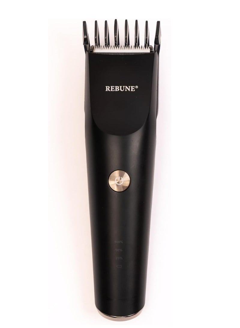 ريبون ماكينة حلاقة رجالية قابلة للشحن باللون الأسود - Image 1