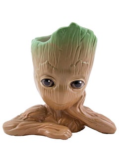 Paladone Paladone Groot Plant Pot | Ceramic Planter or Pen Holder | Officially Licensed Marvel Merchandise and Desk Decor  - Image 1