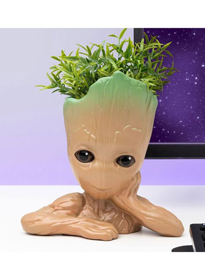 Paladone Paladone Groot Plant Pot | Ceramic Planter or Pen Holder | Officially Licensed Marvel Merchandise and Desk Decor  - Image 2