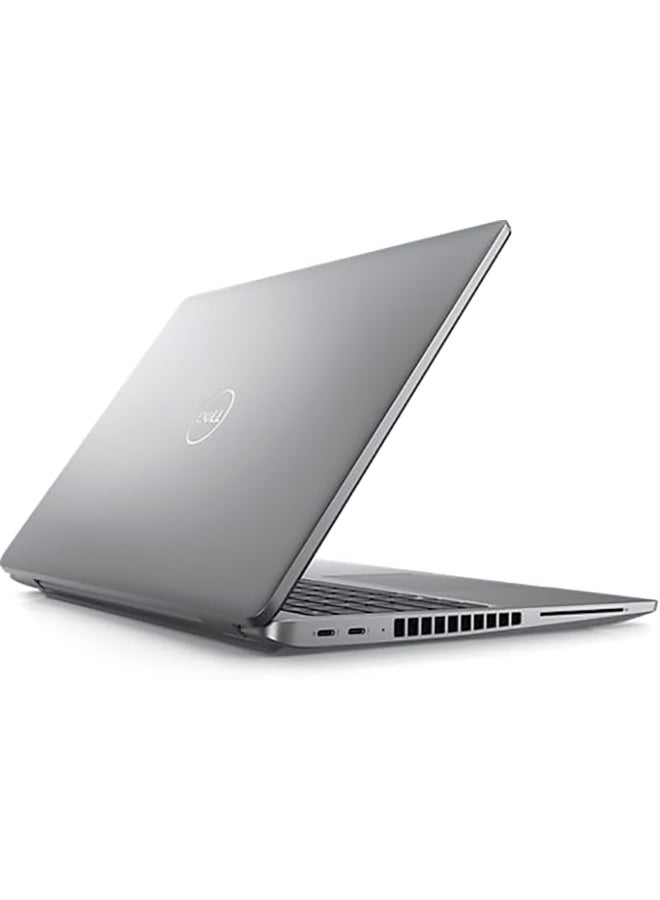 Latitude 5540 (Upgraded Version) Laptop With 15.6-Inch Display, Core i5-1335U Processor/8GB RAM/256GB SSD/Intel Iris XE Graphics/Windows 11 Pro English/Arabic Grey