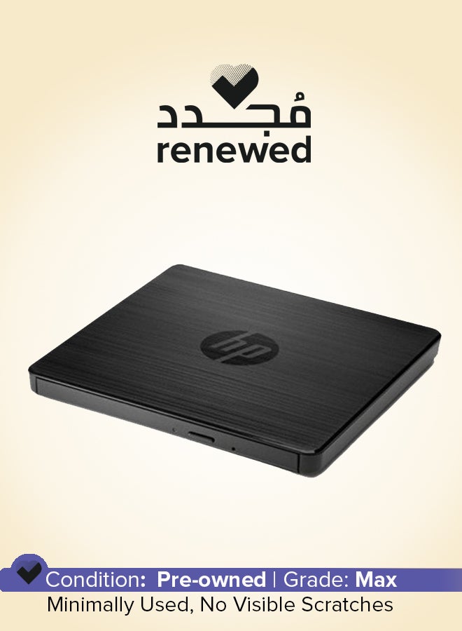 إتش بي Renewed - External USB DVD-RW Drive Black  - Image 1