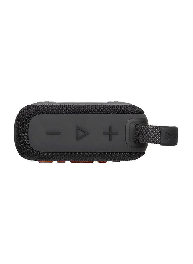 JBL - Go4-Portable Waterproof Speaker Black - Image 1