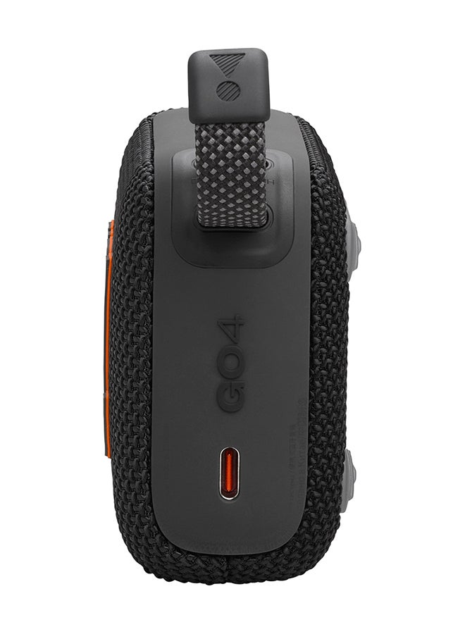 JBL - Go4-Portable Waterproof Speaker Black - Image 1