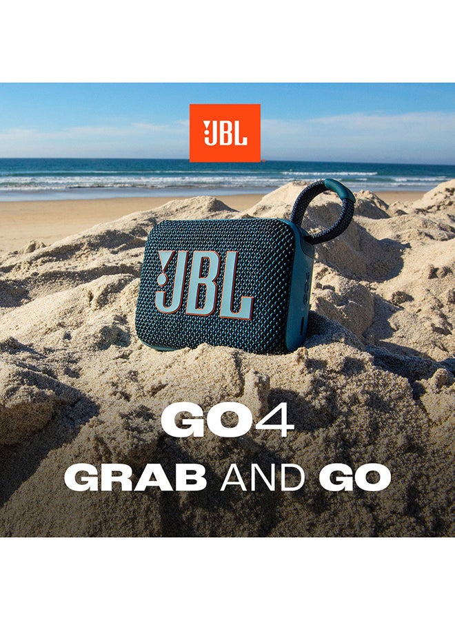 JBL - Go4-Portable Waterproof Speaker Black - Image 1