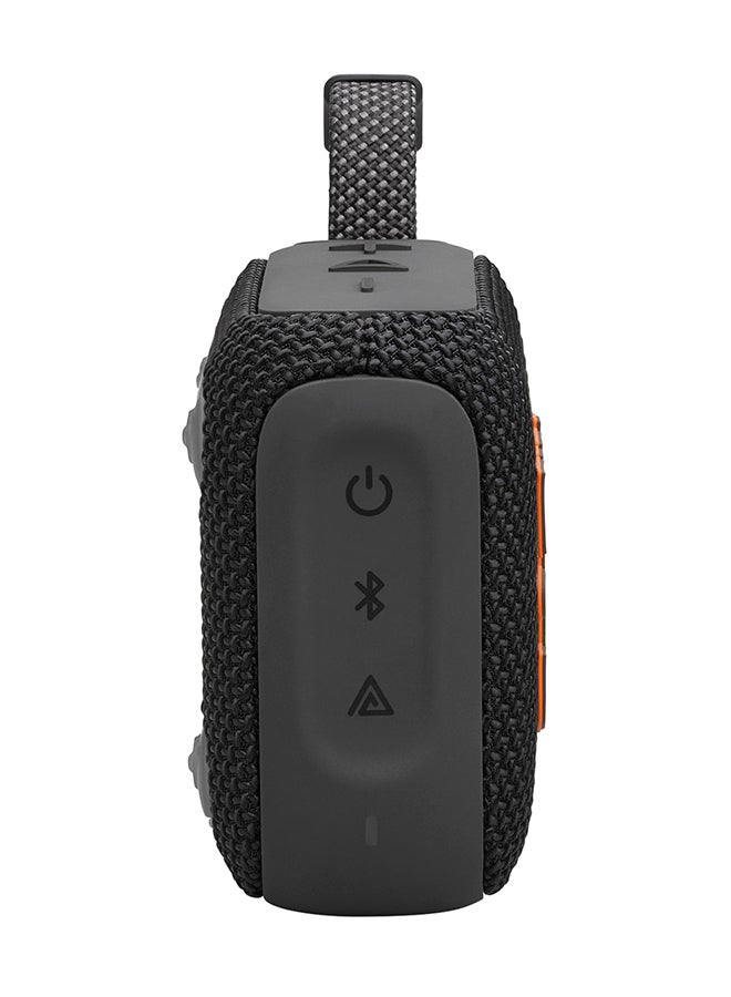 JBL - Go4-Portable Waterproof Speaker Black - Image 1