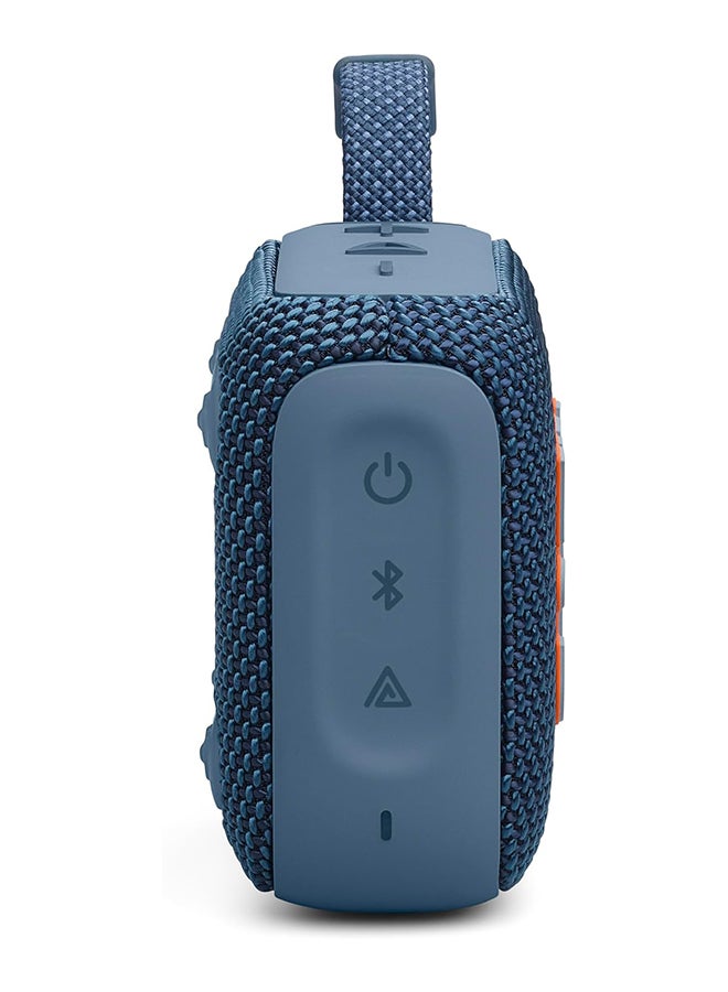 JBL Go4 Portable Waterproof Speaker Blue - Image 3