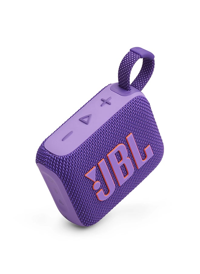 JBL Go4-Portable Waterproof Speaker Purple - Image 3