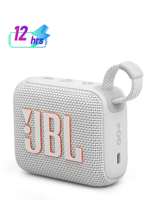 Go4-Portable Waterproof Speaker White