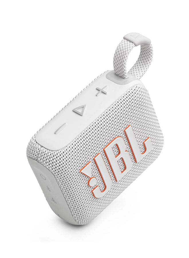 JBL Go4-Portable Waterproof Speaker White - Image 4