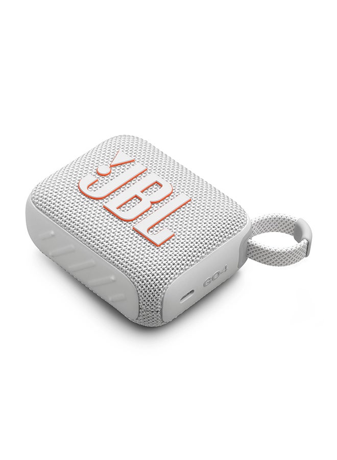 JBL Go4-Portable Waterproof Speaker White - Image 5