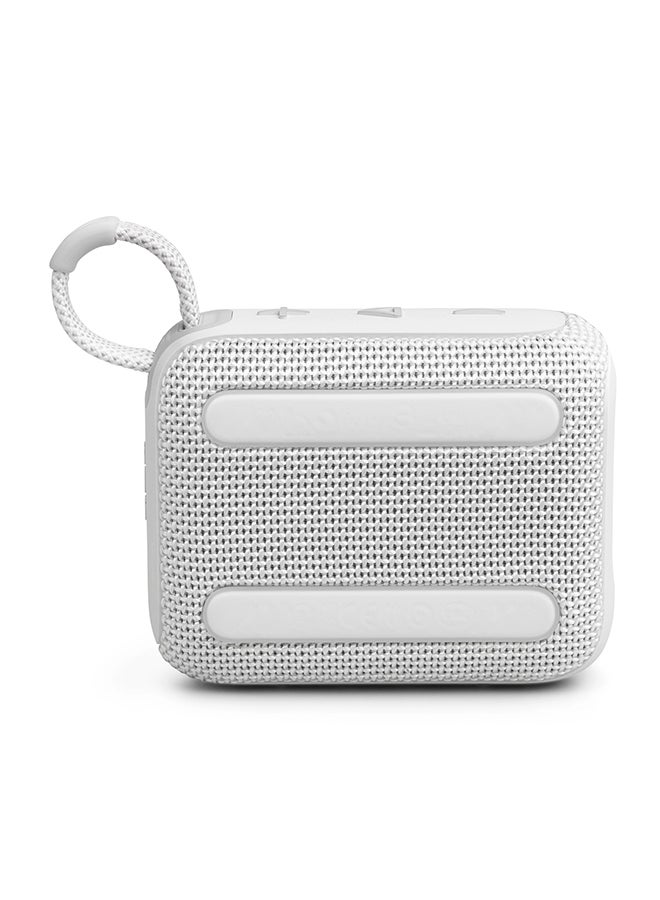 JBL Go4-Portable Waterproof Speaker White - Image 2