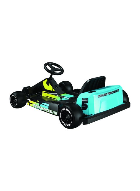 Razor Ground Force Elite - Electric Go Kart for Kids 13+ with Forward & Reverse Drive, Up to 14 mph Max Speed, 40 Minute Ride Time, 9 Mile Range, 350W Ride On with 36V 5Ah Battery 44.8cm
