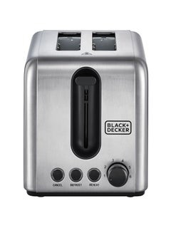 Toaster, 2-Slice, Stainless Steel, Dual-Side Heating, 6 Browning Levels, Defrost, Reheat, Cancel Functions, Wide 36mm Slots, Removable Crumb Tray, Sleek Design, 1050 W ET244-B5 Silver - pnsku/N70056615V/45/_/1710903657/bd7b9be1-3f5f-4f6d-80d8-7e5f05363848