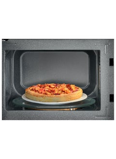 BLACK+DECKER Microwave Oven, 20L, 700W, 5 Power Levels, Defrost Function, 35-Min Timer, 255mm Glass Turntable for Even Cooking, Easy-Clean Cavity, Stylish Chrome Knobs 20 L 700 W MZ2005P-B5 Black  - Image 4