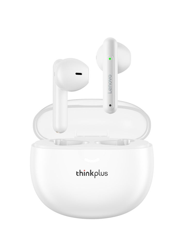 Lenovo LP1 Pro TWS Earphone Wireless Bluetooth 5.3 HiFi Stereo Bass Headphone Gaming Headset Sport Earbuds White  - Image 1