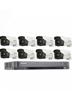 HIKVISION 8 Cameras Megapixel Outdoor 60 Meter Night Vision With Channel Recording Device HD  - Image 1