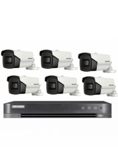 HIKVISION 6 Cameras 8 Megapixel Outdoor Night Vision 60 Meters With 8 Channel Recording Device HD  - Image 4