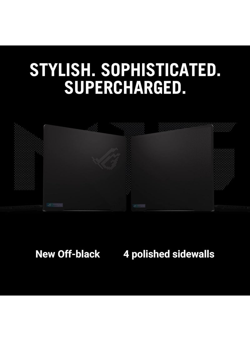 ROG Zephyrus M16 Gaming (2023) Laptop With 16-Inch Display, Core i9-13900H Processor/32GB RAM/1TB SSD/12GB NVIDIA GeForce RTX 4080 Graphics/Windows 11 Home English/Arabic Off Black
