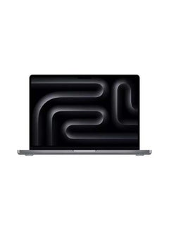 Apple MacBook Pro MXE03AB/A 14.2-Inch Display, Apple M3 8 Core CPU And 10 Core GPU, 1TB SSD, MacOS English/Arabic Space Grey  - Image 1