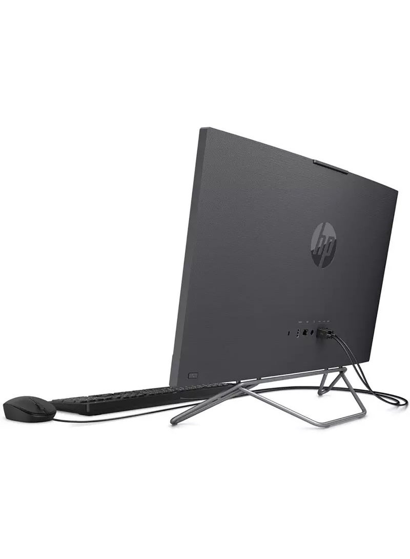 HP AIO 24 CB1009 23.8-Inch Display, Core i5-1235U Processr/8GB RAM/512GB SSD/GeForce MX450 Graphics/Windows 11 Home English/Arabic Black - Image 4