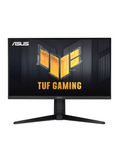 ASUS TUF Gaming VG27AQL3A 27" QHD Fast IPS Monitor, 180Hz Refresh Rate & 1ms, ELMB Sync, Freesync & G-Sync Comp. 130% sRGB, DisplayHDR 400, 2* 2W Speakers, DP 1.4 / HDMI 2.0, USB 3.2-A | 90LM09A0-B01370 BLACK  - Image 1