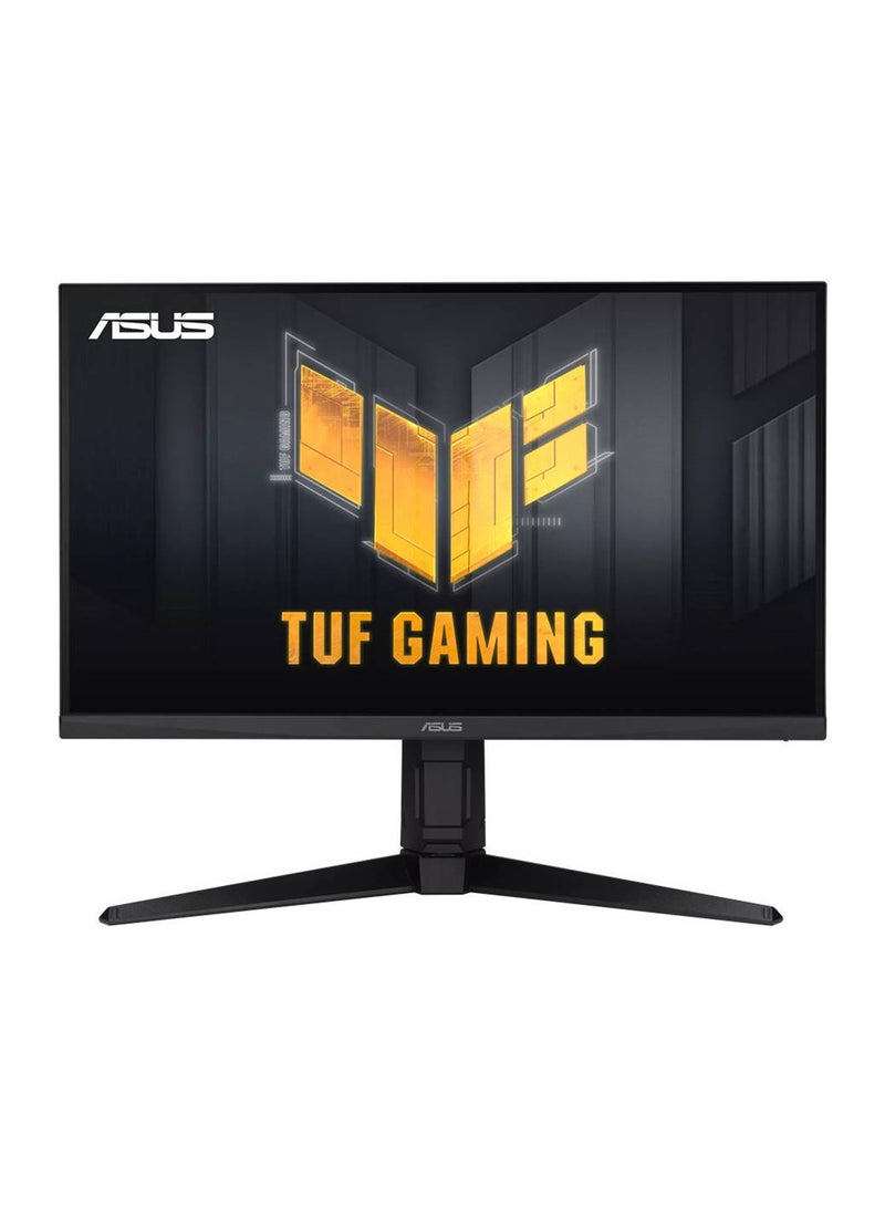 ASUS - TUF Gaming VG27AQL3A 27" QHD Fast IPS Monitor, 180Hz Refresh Rate & 1ms, ELMB Sync, Freesync & G-Sync Comp. 130% sRGB, DisplayHDR 400, 2* 2W Speakers, DP 1.4 / HDMI 2.0, USB 3.2-A | 90LM09A0-B01370 BLACK - Image 1