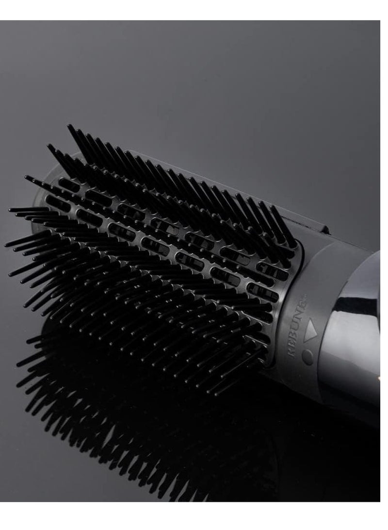 REBUNE - Professional Hair Dresser With Two Square Brushes - Image 1