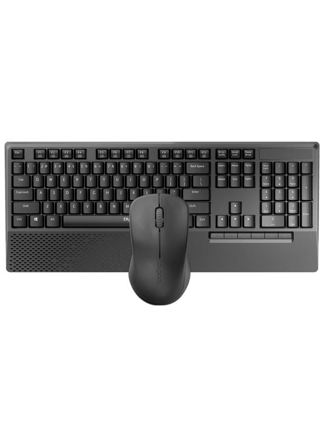 رابو Wireless Desktop Set Black - Image 1