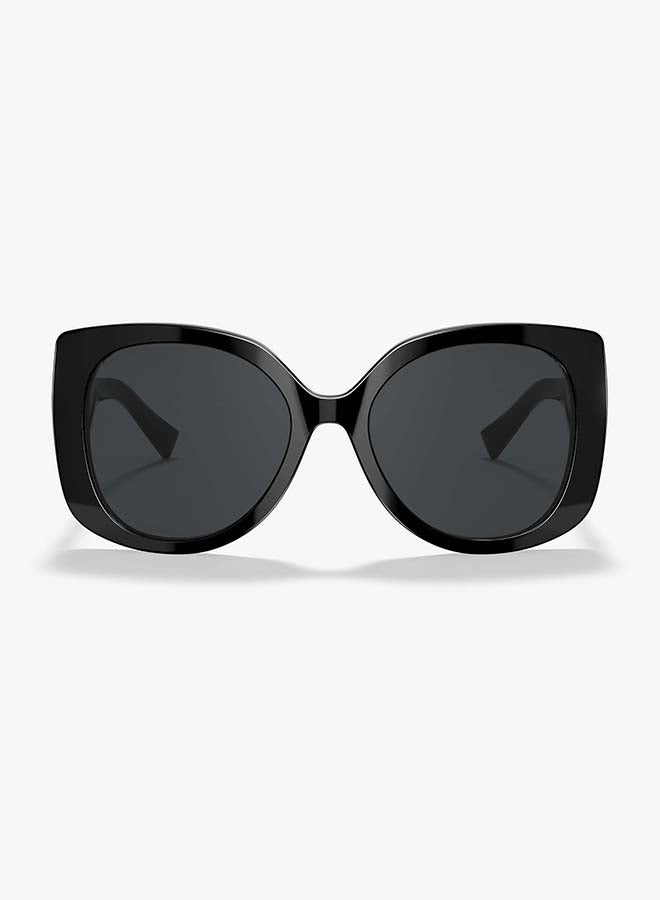 فيرزاتشي Women's Rectangular Sunglasses - VE4387 GB187 56 - 56 Mm  - Image 2