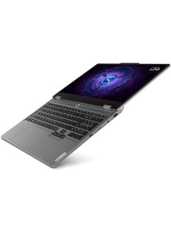 Lenovo LOQ 15IRX9 Gaming (2023) (Upgraded Version) Laptop With 15.6-Inch Display, Core i7-13650HX Processor/16GB RAM/512GB SSD/6GB NVIDIA GeForce RTX 3050 Graphics/Windows 11 Home English/Arabic Luna Grey  - Image 4