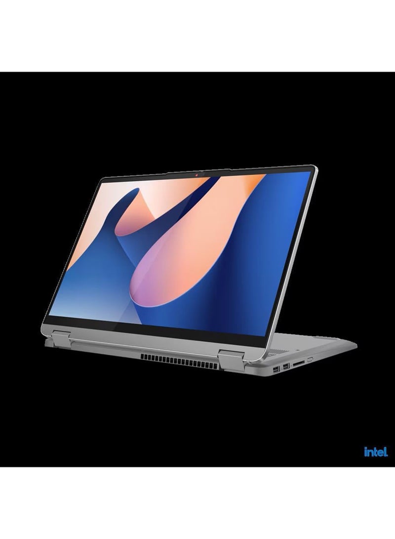 Lenovo - IdeaPad Flex 5 14IRU8 2-in-1 (2023) Ultrabook – 13th Gen/Intel Core i5-1335U Processor/8GB RAM/512GB SSD/Intel Iris Xe Graphics/Windows 11 Home English/Arabic Arctic Grey - Image 1