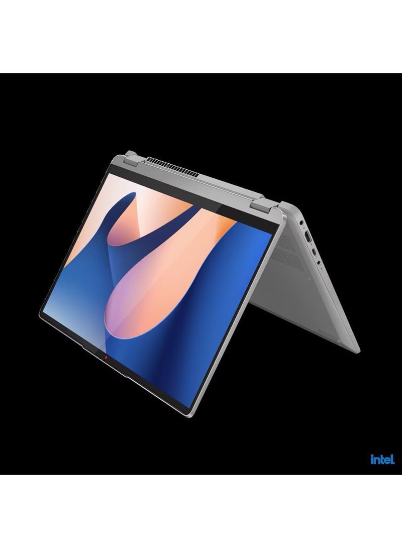 Lenovo - IdeaPad Flex 5 14IRU8 2-in-1 (2023) Ultrabook – 13th Gen/Intel Core i5-1335U Processor/8GB RAM/512GB SSD/Intel Iris Xe Graphics/Windows 11 Home English/Arabic Arctic Grey - Image 1