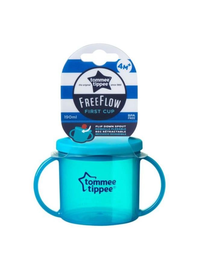 tommee tippee Free Flow First Cup 4m+ 190ml  - Image 3