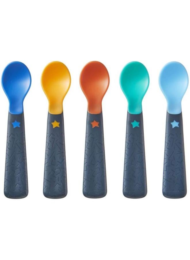 tommee tippee Self Feeding Spoons , Assorted Colors +6m  - Image 5