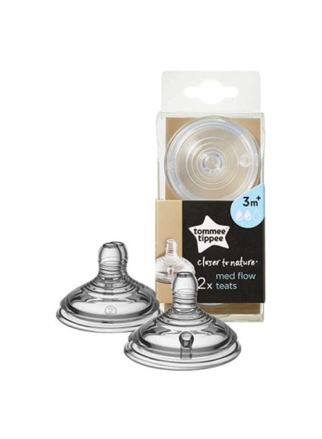 تومي تيبي حلمات التدفق المتوسط للأطفال من عمر 3 أشهر فما فوق - Image 1