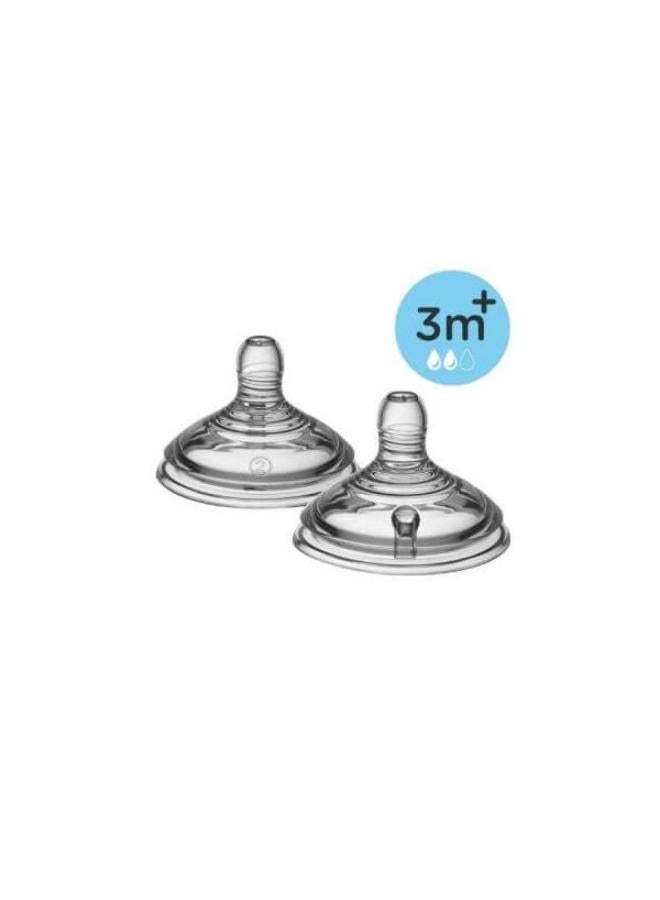 تومي تيبي حلمات التدفق المتوسط للأطفال من عمر 3 أشهر فما فوق - Image 2