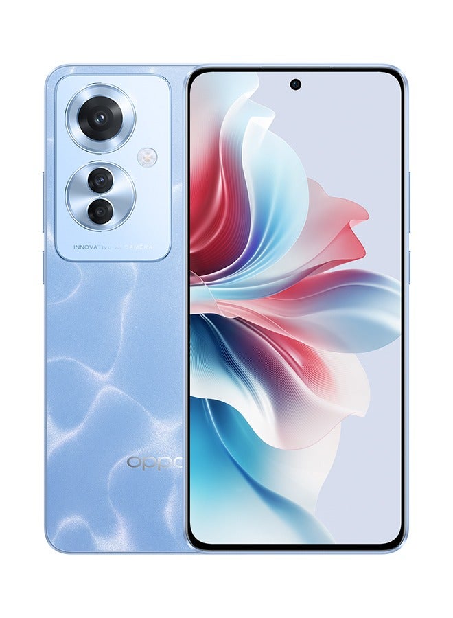 OPPO Reno11 F 5G Dual SIM Ocean Blue 8GB RAM 256GB - UAE Version - Image 1