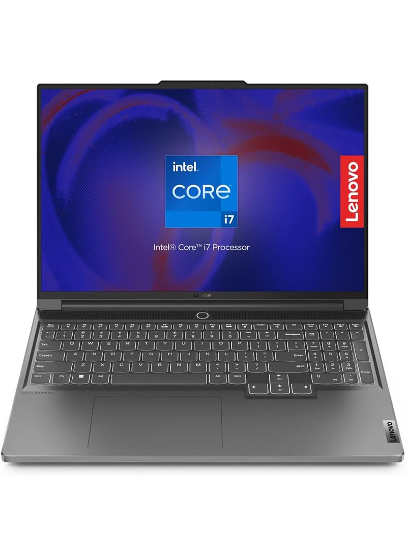 لينوفو Legion Slim 7 16IRH8 Gaming (2023) Laptop With 16-Inch Display, Core i7-13700H Processor/16GB RAM/1TB SSD/8GB NVIDIA GeForce RTX 4060 Graphics/Windows 11 Home English/Arabic Storm Grey - Image 1