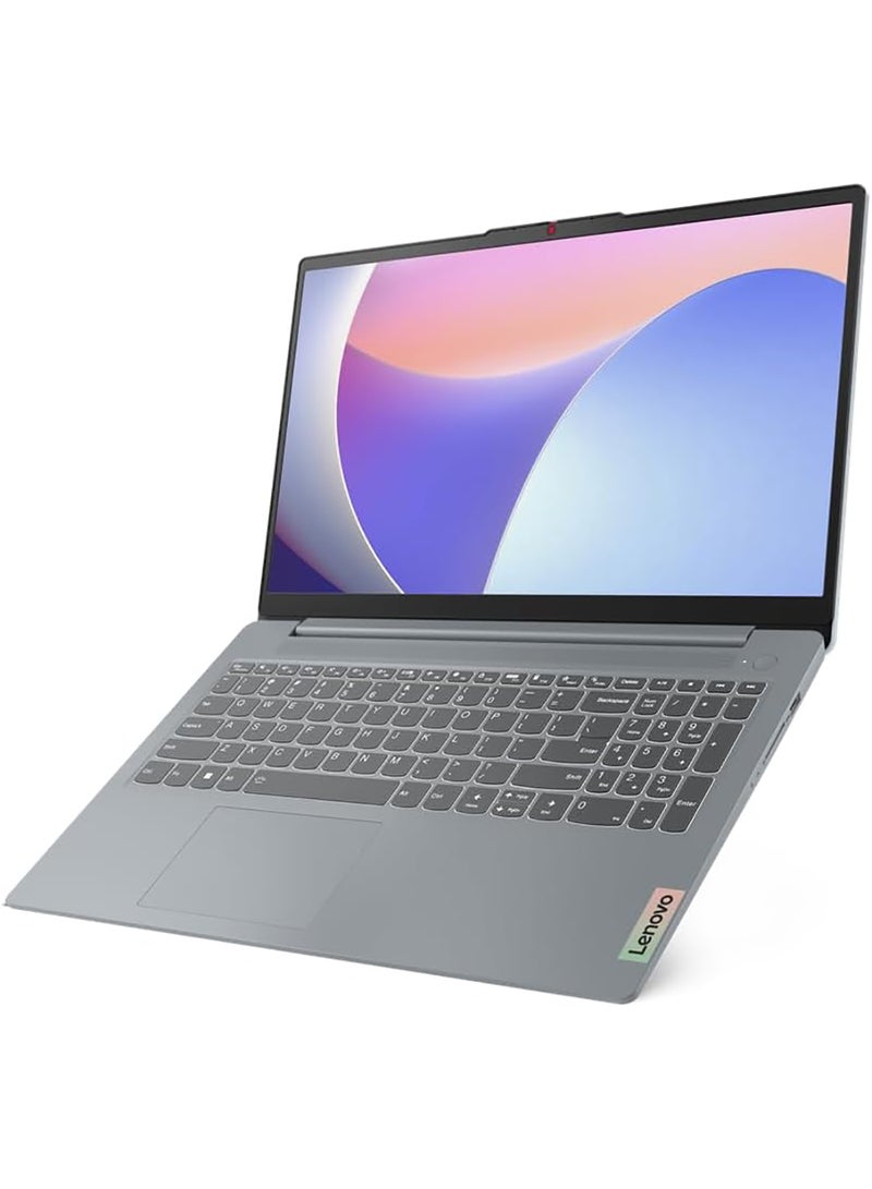 لينوفو - كمبيوتر محمول IdeaPad Slim 3 15IAN8 (2023) بشاشة مقاس 15.6 بوصة، ومعالج Core i3-N305/ذاكرة الوصول العشوائي 8 جيجابايت/محرك أقراص SSD سعة 512 جيجابايت/بطاقة رسومات Intel UHD/نظام التشغيل Windows 11 Home - Image 1