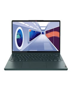 Yoga 6 13ABR8 Laptop With 13.3-Inch Display, AMD Ryzen 7-7730U Processor/16GB RAM/512GB SSD/AMD Graphic Card/Windows 11 English/Arabic Dark Teal