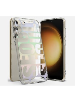 Ringke Fusion Design Compatible With Samsung Galaxy S23 Case Clear Hard Back Shockproof TPU Bumper Phone Cover for Women And Men SEOUL  - Image 1