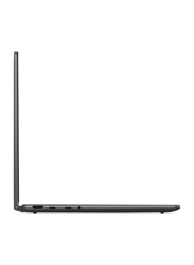 لينوفو - لابتوب يوجا 7 14IML9 2 في 1 قابل للتحويل بشاشة OLED مقاس 14 بوصة ودقة 2.8K ومعالج كور i7 وذاكرة وصول عشوائي رام سعة 16 جيجابايت ومحرك أقراص اس اس دي سعة 1 تيرابايت ونظام تشغيل ويندوز 11 ومعالج انتل ايريس اكس اي مدمج الإنجليزية/العربية رمادي عاصفي - Image 1