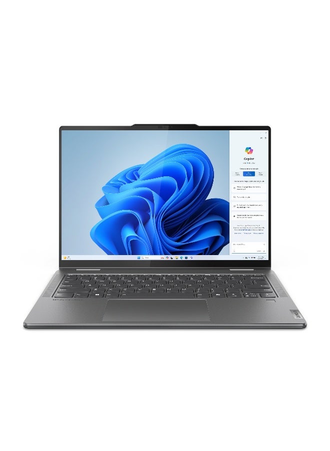 Lenovo Yoga 7 14IML9 2-In-1 Convertible AI Laptop With 14 Inch 2.8K OLED (2880x1800) Display, Core Ultra 7-155H Processor/16GB RAM DDR5/1TB SSD/Windows 11/Intel Iris XE Graphics/ English/Arabic Storm Grey - Image 4