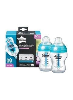 tommee tippee Advanced Anti-Colic Bottle 2x260ml  - Image 3