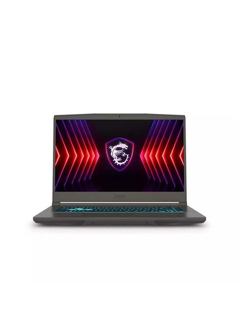 كمبيوتر محمول رفيع للألعاب A15 B7VF بشاشة مقاس 16 بوصة ومعالج AMD Ryzen 7-7735HS وذاكرة وصول عشوائي سعة 16 غيغابايت ومحرك أقراص SSD سعة 512 غيغابايت وبطاقة رسومات Nvidia Geforce RTX 4060 سعة 8 غيغابايت ونظام تشغيل Windows 11 باللغة الإنجليزية والعربية رمادي كوزموس